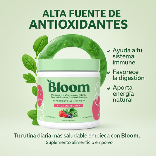 Bloom - Suplemento Alimenticio Frutos Rojos